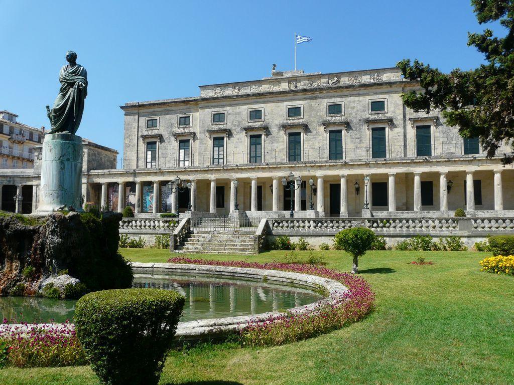 Corfu - The Museum of Asian Art in Corfu - outside