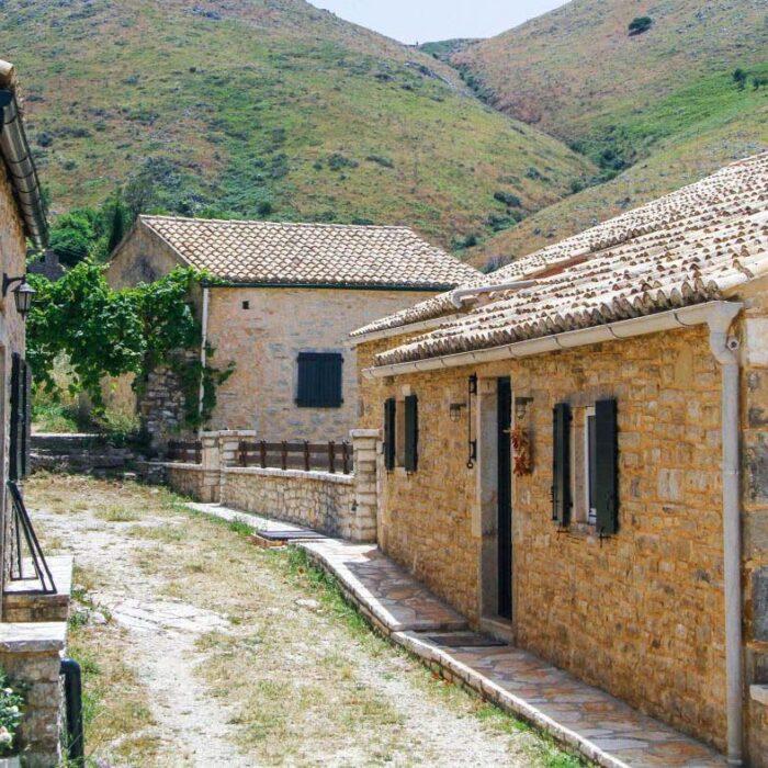 Corfu - Old Perithia Houses