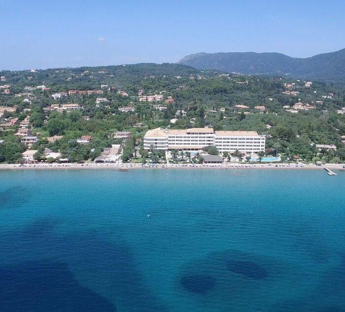 Corfu - Dassia - Elea Beach Aerial View