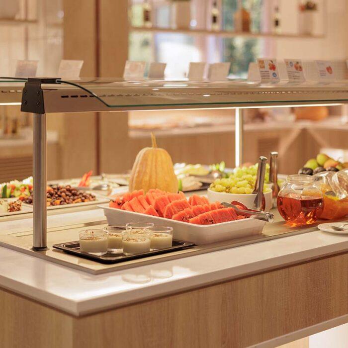 gallery dine buffet sweets and fruits